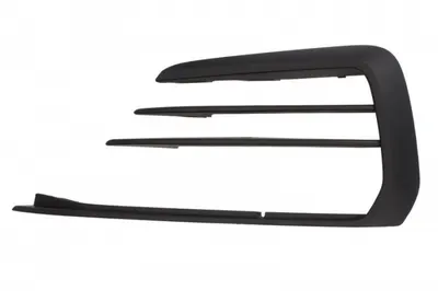 Grila bara fata exterior Fata Stanga GTI, plastic, negru potrivit VW GOLF ALLTRACK VII, GOLF SPORTSVAN VII, Golf 7 VII 2017-2019