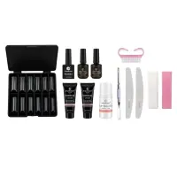 Kit polygel FSM fara lampa, set complet 13 piese profesionale