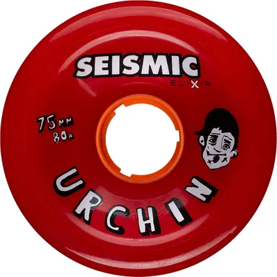Roți Skateboard - Urchin - 75x48 mm 80a - Roșu Opac Elixir - Td-Whurchn75/80R