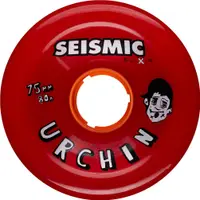 Roți Skateboard - Urchin - 75x48 mm 80a - Roșu Opac Elixir - Td-Whurchn75/80R -