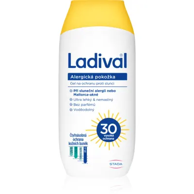 Ladival Allergic Skin Lotiune protectie gel crema impotriva alergie la soare SPF 30 200 ml