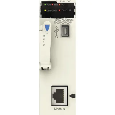 Modul Procesor M340 - Max 512 I/O Digitale + 128 Analogice - Modbus