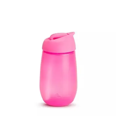 Cana Simple Clean Munchkin cu pai 296ml 12L+ pink