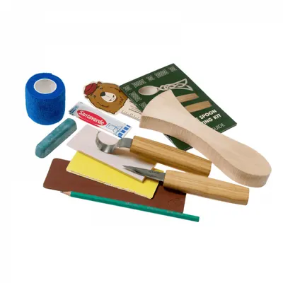 Set de sculptura lingura celtica BeaverCraft DIY04, 5 piese