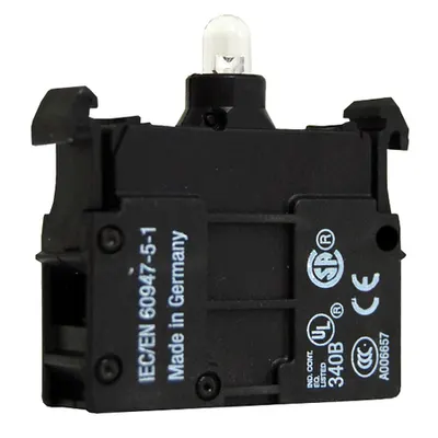 Modul LED 18-30V ACDC verde montaj frontal