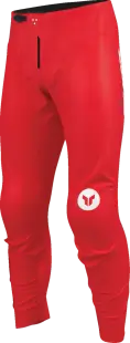 Pantaloni atv cross Thor Ridemode Menace, culoare rosu, marime 42