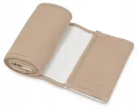 Apărătoare pentru pătuț Baby Matex - Bump Air Muslin, 180 x 30 cm, bej închis