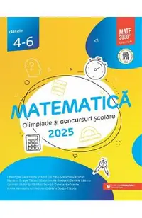 Matematica - Clasele 4-6 - Olimpiade si concursuri scolare