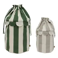 Coșuri de jucării pentru copii 2 buc. din material textil ø 38x66 cm Saga – OYOY Mini