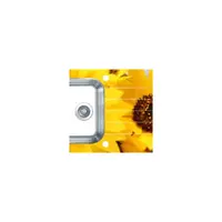 Chiuveta bucatarie inox si sticla securizata personalizata Alveus Wave 10