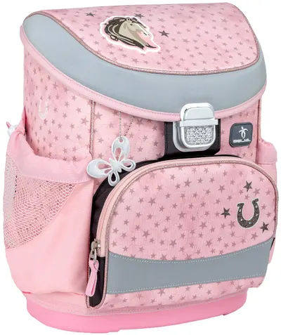 Rucsac-cutie de școală Belmil Classic - Star Horses, 1 compartiment