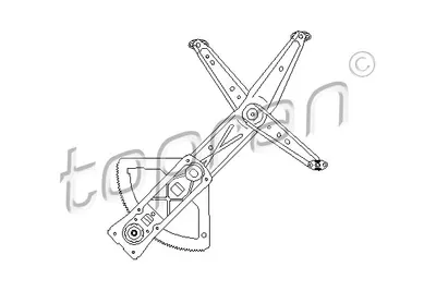 Mecanism actionare geam Fata Dreapta (manual) potrivit OPEL CORSA B 03.93-09.00