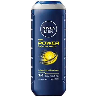 Gel de dus Power Refresh Men, 500ml, Nivea