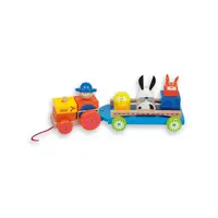 Tractor si platforma de asamblat, cu animale, Andreu Toys