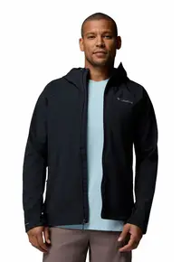 Jacheta Trailborne™ Softshell pentru drumetii - Negru