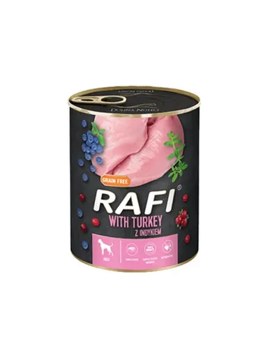 DOLINA NOTECI RAFI Turkey Conserve caii adulti, cu curcan 5 x 800 g