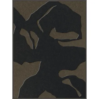 Tablou cu ramă/acustic 3D 90x120 cm Silent Shadows 1 – Malerifabrikken