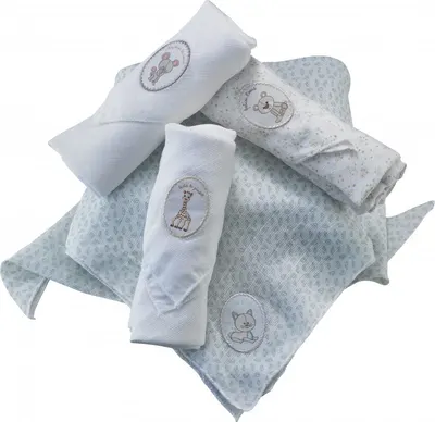 Set 4 scutece din bumbac 70x70 cm Vulli