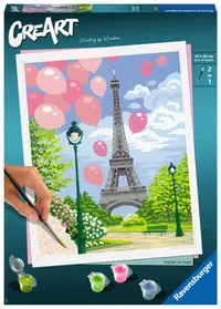 Set de pictură Ravensburger - Primăvară în Paris