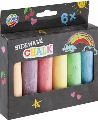 Set de crete colorate Moxy - 6 buc