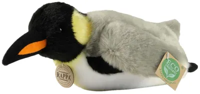 Jucărie de pluș Rappa Prieteni eco - Pinguin înotător, 28 cm