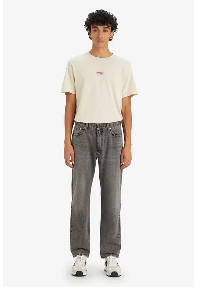 Blugi relaxed fit Youth 555™ '96 - Rosu/Alb/Alb fildes