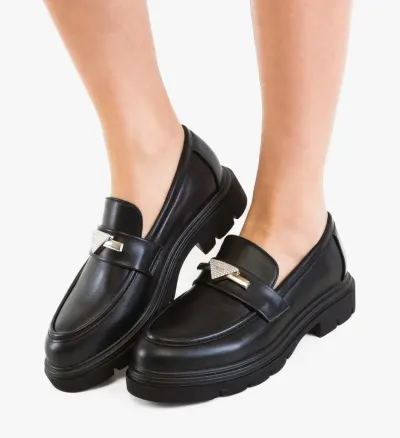 Pantofi casual dama Stende Negri 2