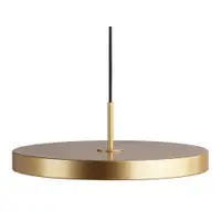 Lustră aurie LED cu abajur din metal ø 43 cm Asteria Medium – UMAGE