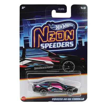 Masinuta metalica, Hot Wheels, Neon Speeders, Toyota AE-Corolla, JCB03