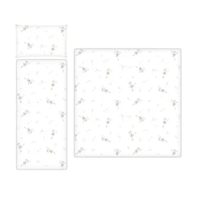 Set matlasat pentru carucior Lorelli Ranfors pink