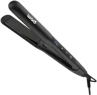 Placă de îndreptat părul WAD - ALESSA, 230°C, Titanium, negru