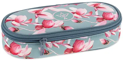 Penar școlar oval Ars Una Rosy Magnolia Round Carrying Case