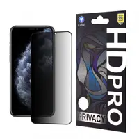 Folie de protectie Ecran Privacy Lito HD Pro pentru Apple iPhone 11 Pro Max / XS Max, Sticla Securizata, Full Glue