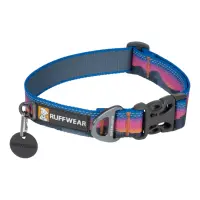 RUFFWEAR Crag, zgardă bandă câini, ajustabilă, reflectorizantă RUFFWEAR Crag Alpine Dusk, zgardă bandă câini, ajustabilă, reflectorizantă, multicolor, M(36-51 x 2.5cm)