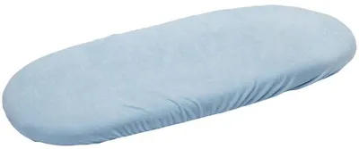 Cearșaf pentru bebeluși cu elastic Sensillo - Terry, 35 х 75 cm, albastru