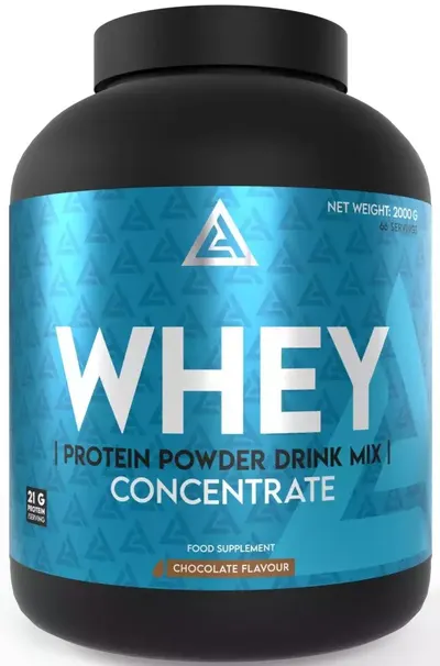 Whey Protein Concentrate, ciocolată, 2000 g, Lazar Angelov Nutrition