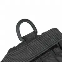 Ham ajustabil, negru, cu elemente reflectorizante, circumferința piept 63-85 cm