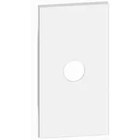 Placa pentru referintele K4202D, K4202P14, K4202P10 si K4202F Bticino Living Now KW08M2, alb