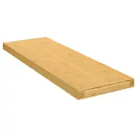 vidaXL Raft de perete, 60x20x2,5 cm, bambus