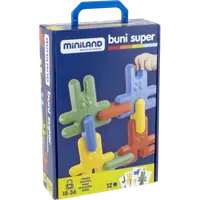 Iepurasi mari de imbinat si construit, 18 luni+, 8 bucati, Miniland educational 32224