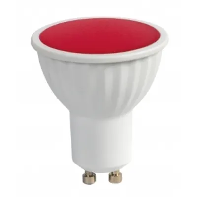 Spot LED, 5W, GU10, 220-240V AC, lumina rosie