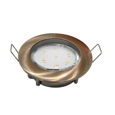 Spot rotund aluminiu fix pentru bec MR16 & GU10 WL-121 cod 21-1210 D 80mm
