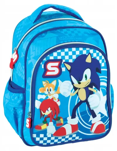 Ghiozdan pentru grădiniță Gim Sonic - Lets Go