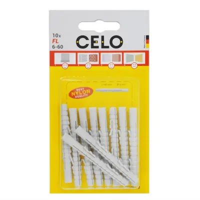 CELO Blister Standard plug FL 6-60 extra long