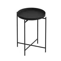 Masuta de cafea SHB-007, negru, 46x46x56 cm