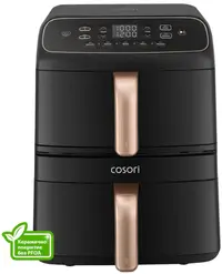 Friteuză cu aer cald Cosori - Turbo Tower Compact, 2630W, 8.6 l, negru