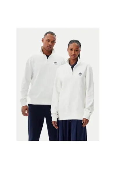 Bluza unisex - 304995187 - Bumbac - Alb - Alb