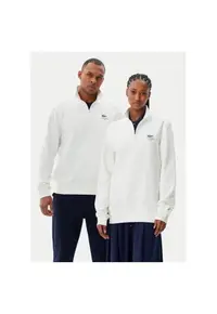 Bluza unisex - 304995187 - Bumbac - Alb - Alb