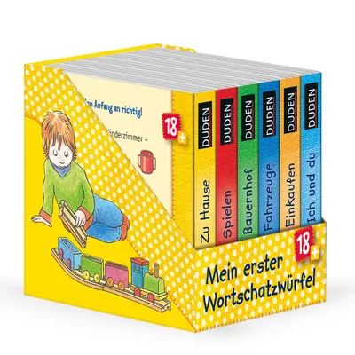 Duden: Mein erster Wortschatzwurfel, ab 18 Monaten
