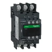 Contactor, TeSys Deca, 3P(3 NO), AC-3/AC-3e, <=400V, 65A, bobina standard 220V CC, borne cu clema cu surub